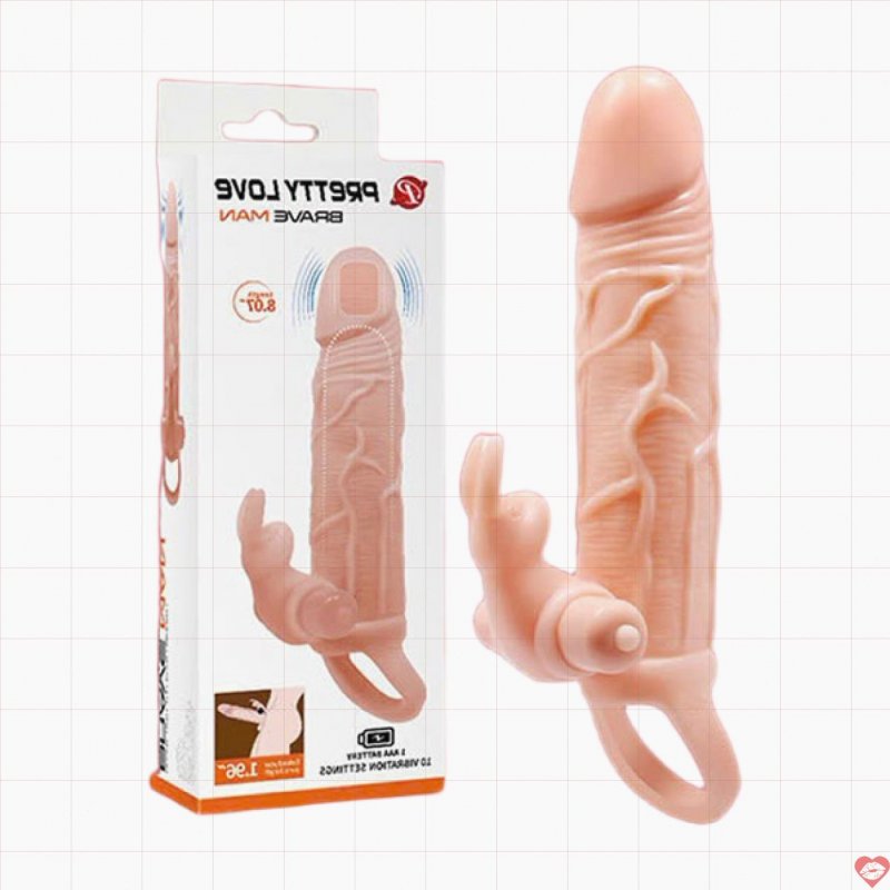 Bao đôn dên Pretty Love 5cm - Rung đầu 10 chế độ