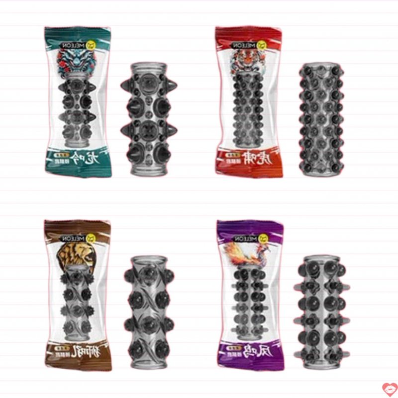 Bao cao su đôn dên khúc giữa bi gai lớn Meleon