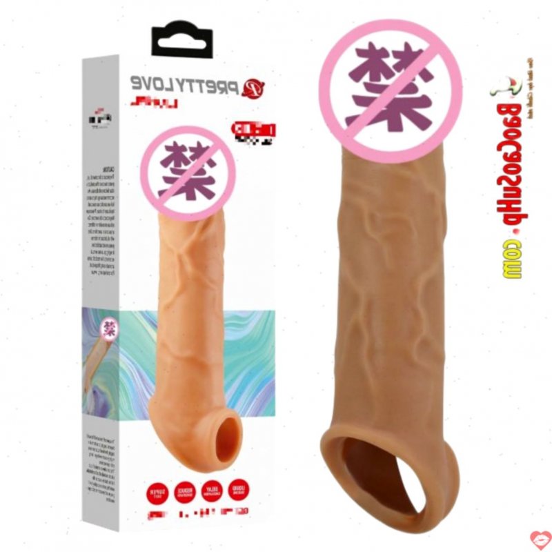 Bao cao su donden có quai đeo gân nổi Prettylove Lionel silicone