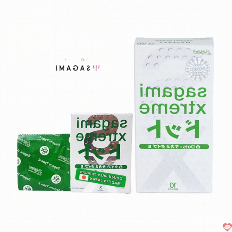Bao Cao Su Sagami Xtreme Dots Type – Có Gân Gai