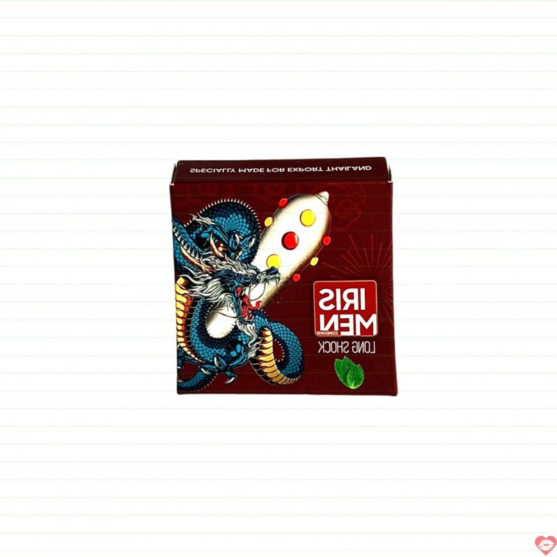 Bao Cao Su Iris Men Long Shock 9 Bi Silicon Cực Kỳ Mềm Mại Tăng Cảm Giác