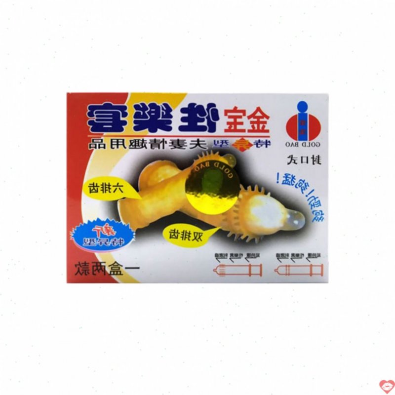 Bao Cao Su Gold Bao Gai Hộp 2 Cái