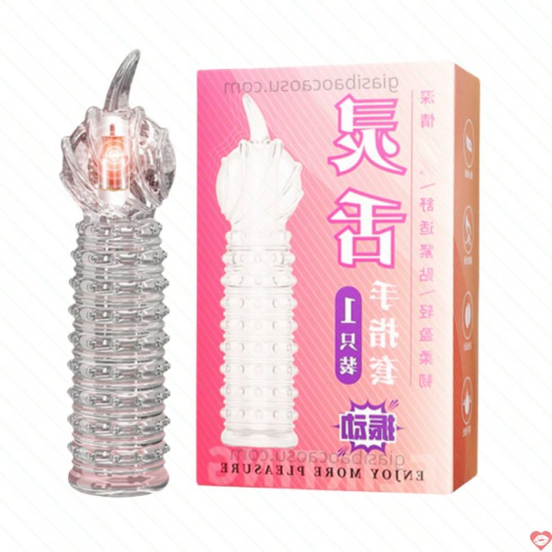 Bao Cao Su Đôn Ngón Tay Cao Cấp JIYU Rung Móc