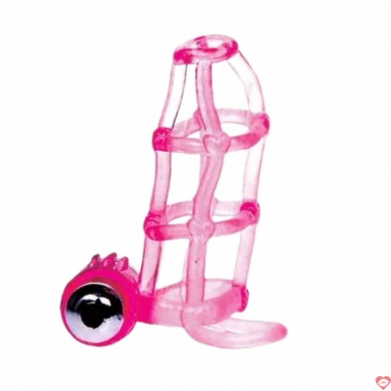 Bao Cao Su Đôn Dên Tăng Kích Thước Lưới Rung Baile Sweet Case