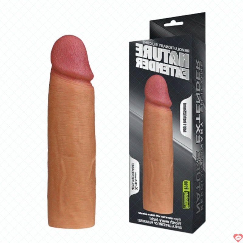 Bao Cao Su Đôn Dên 2.5cm Siêu Mềm Nature Extender Lovetoy