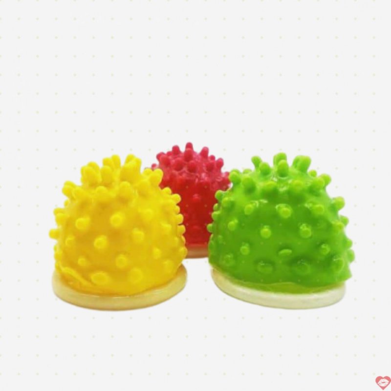 Bao Cao Su Alien Condom Siêu Gai Chôm Chôm Trên Đầu Hộp 1 Cái