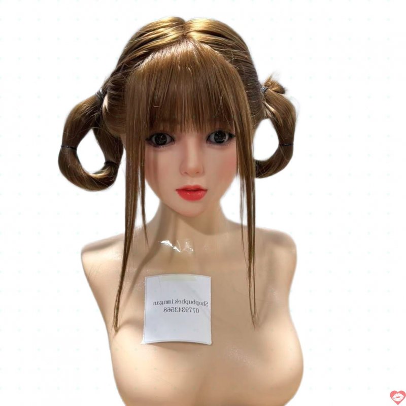Đầu silicone cấy tóc Mô phỏng miệng lưỡi răng JP- A13