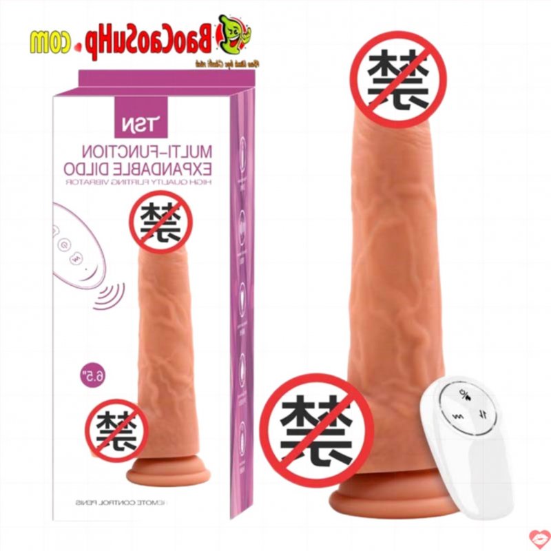 Dương vật Silicone TSN PON đóng đất thụt 7 chế độ siêu mềm mại          