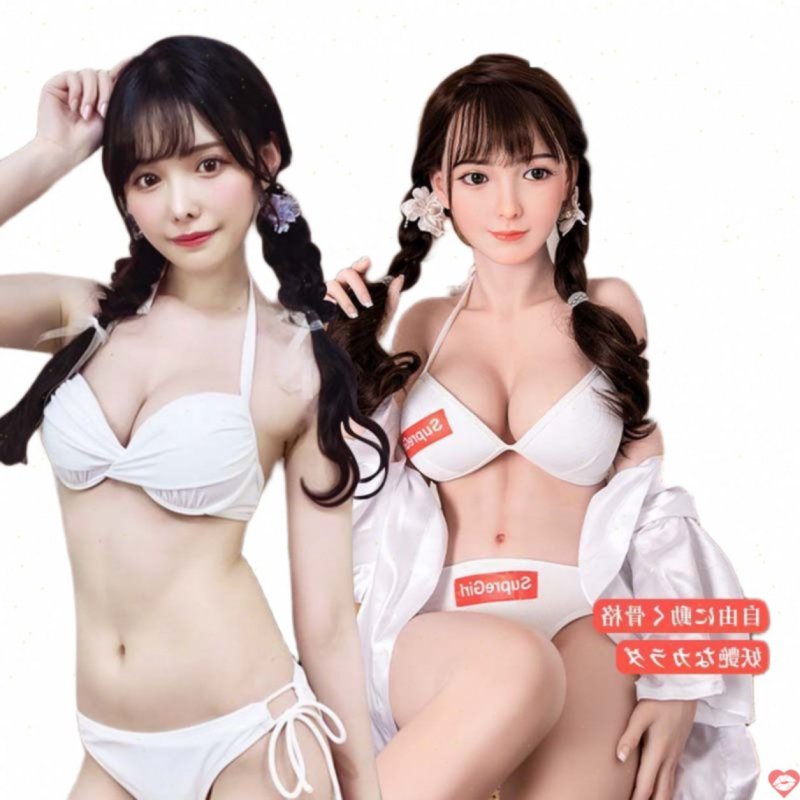 Búp bê tình dục đầy đủ tay chân Mizzzee Falenno đầu silicone