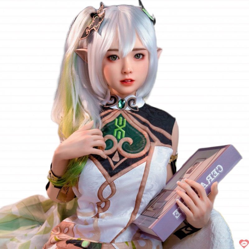 Búp bê tình dục Cosplay Tinh linh vui vẻ Y Na Đầu silicon 158cm + Thân mềm TPE + cấy