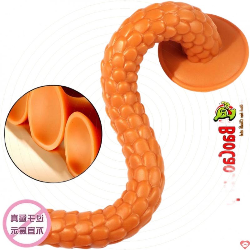 Dương vật giả đóng đất siêu mềm siêu dài uốn dẻo Jiuai Snake hunt