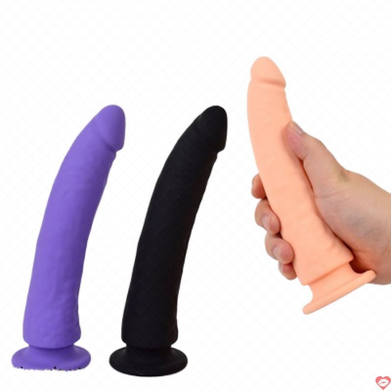 Dương Vật Silicon Dán Tường Mềm Mịn - Real Feel