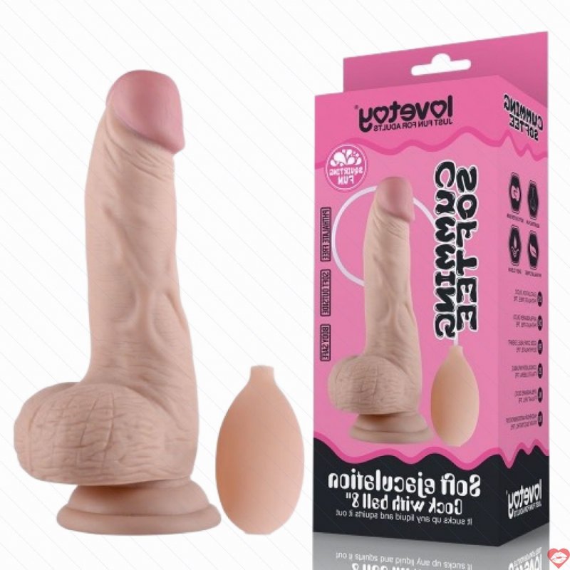 Dương Vật Giả Dán Tường Bắn Tinh Như Thật - Lovetoy Cumming 8in
