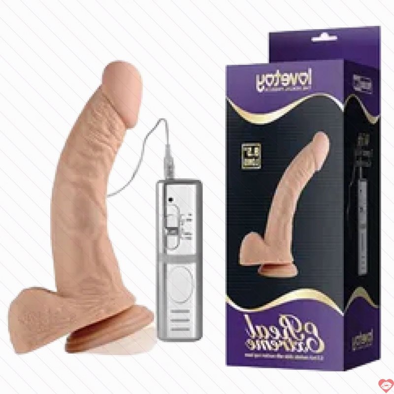 Dương vật giả Lovetoy 8.5 inch cong cao cấp tuyệt đỉnh