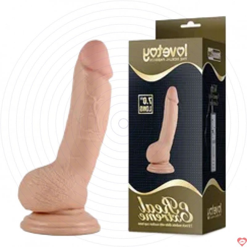 Dương vật giả Lovetoy 7 inch cong kích thích tận cùng điểm G