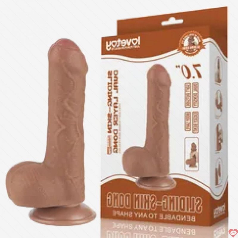 Dương vật giả Lovetoy 2 lớp mềm mại như thật 2024