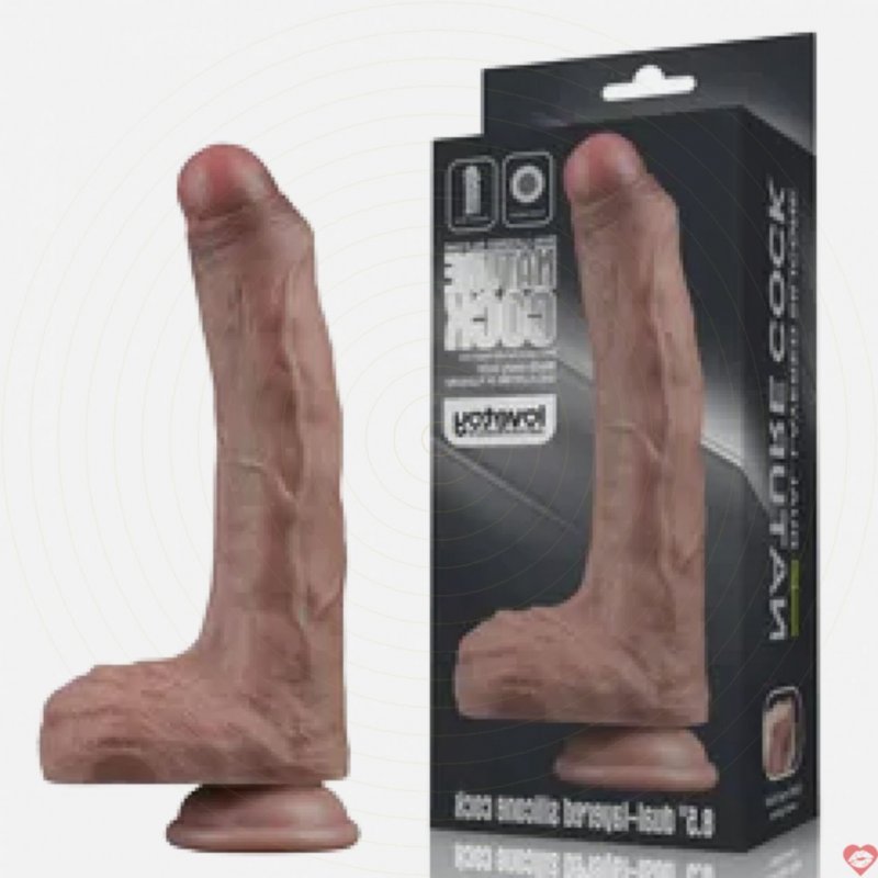 Dương vật giả Lovetoy 17cm mềm mịn như thật 2024