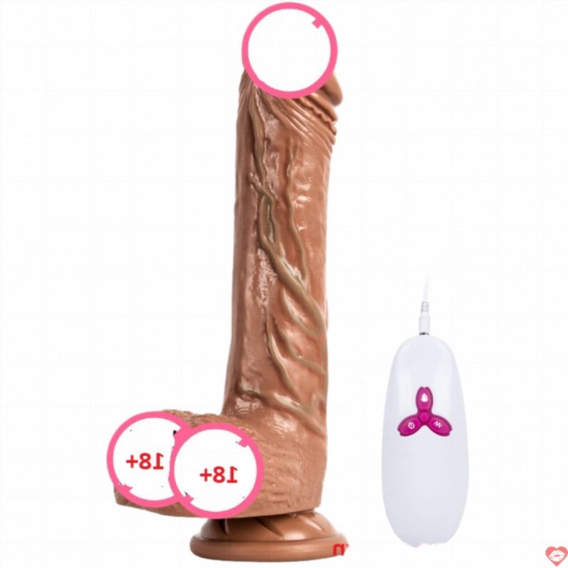 Dương vật giả siêu chiến binh rung ngoáy sưởi ấm DV 16