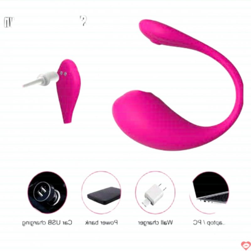 Trứng rung Lushy Jumping Eggs điểm G âm vật điều khiển app sạc USB 