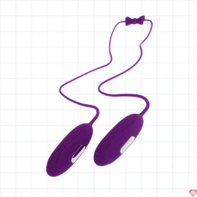 Trứng rung Aphojoy 2 đầu silicon mềm mại nhiều chế độ rung 