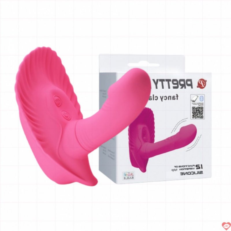 Trứng rung Pretty Love ClamShell điều khiển từ xa silicon mềm mại giá tốt 
