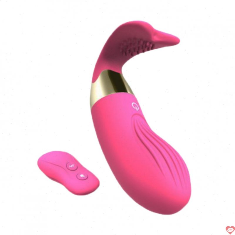 Trứng rung Cute Whale điều khiển từ xa siêu mềm 12 chế độ 