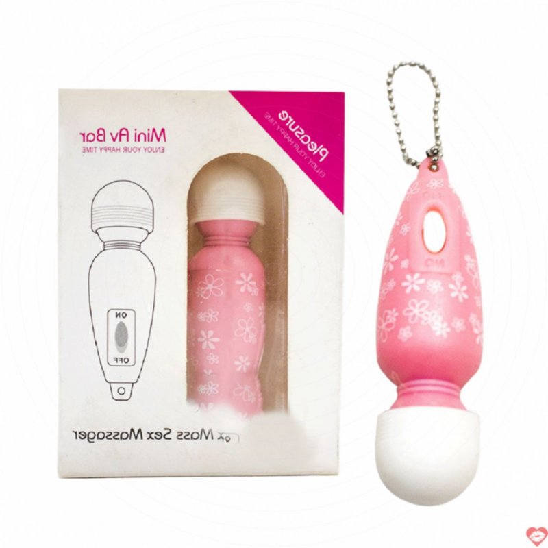 Móc khóa rung massage Mini Av Bar nhỏ gọn cao cấp khuyến mãi 