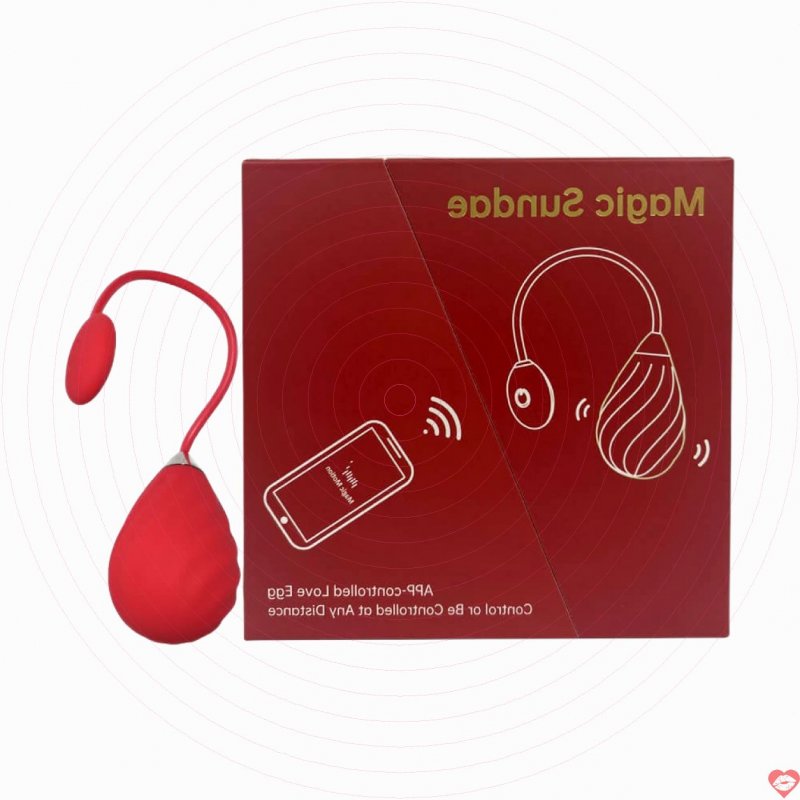 Trứng rung Magic Motion Sundae điều khiển qua App, nhiều chế độ rung 