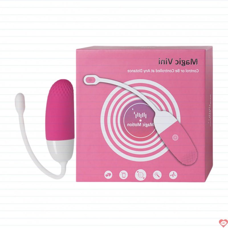 Trứng rung Magic Motion Vini silicon an toàn điều khiển từ xa 