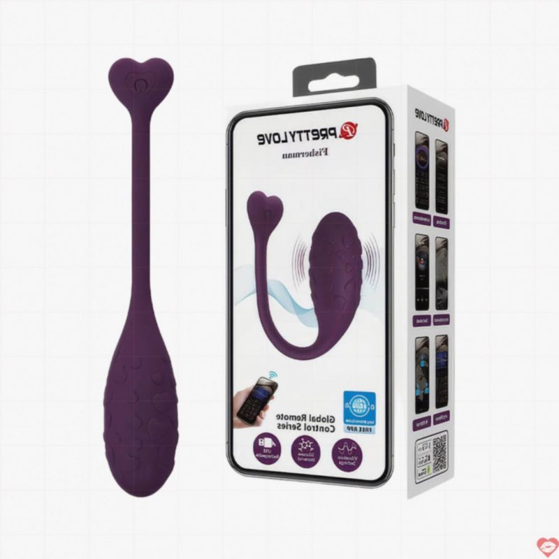 Trứng rung Pretty Love Fisherman Bluetooth điều khiển qua điện thoại 