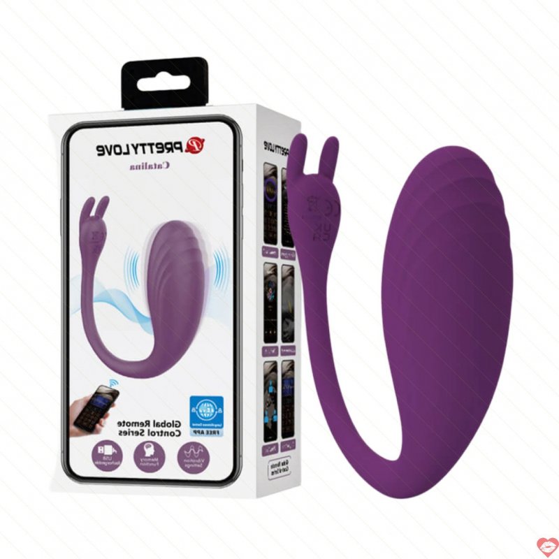 Trứng rung Catalina Pretty Love điều khiển app đa chế độ kích thích 