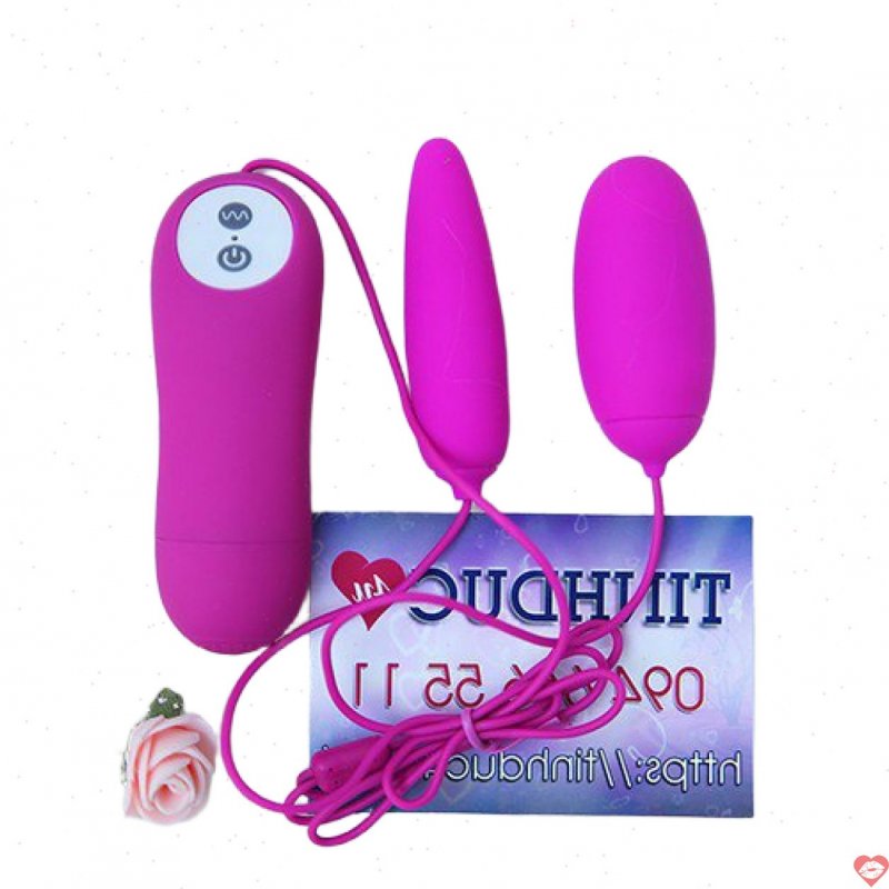 Pretty Love Irma hai đầu silicone mềm mịn rung cực mạnh