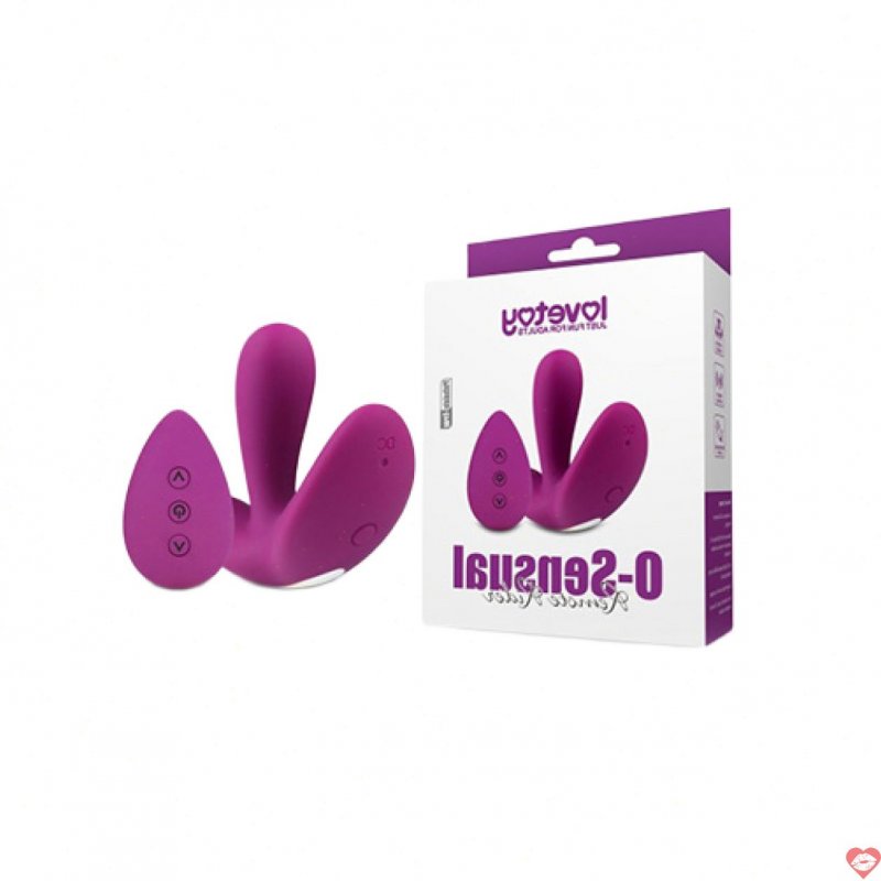 Lovetoy O-Sensual Remote Rider rung mạnh kích thích điểm G và âm vật