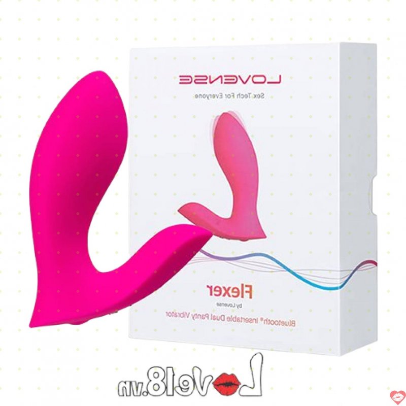 Trứng rung gắn quần lót kích thích điểm G Lovense Flexer – Điều khiển qua app