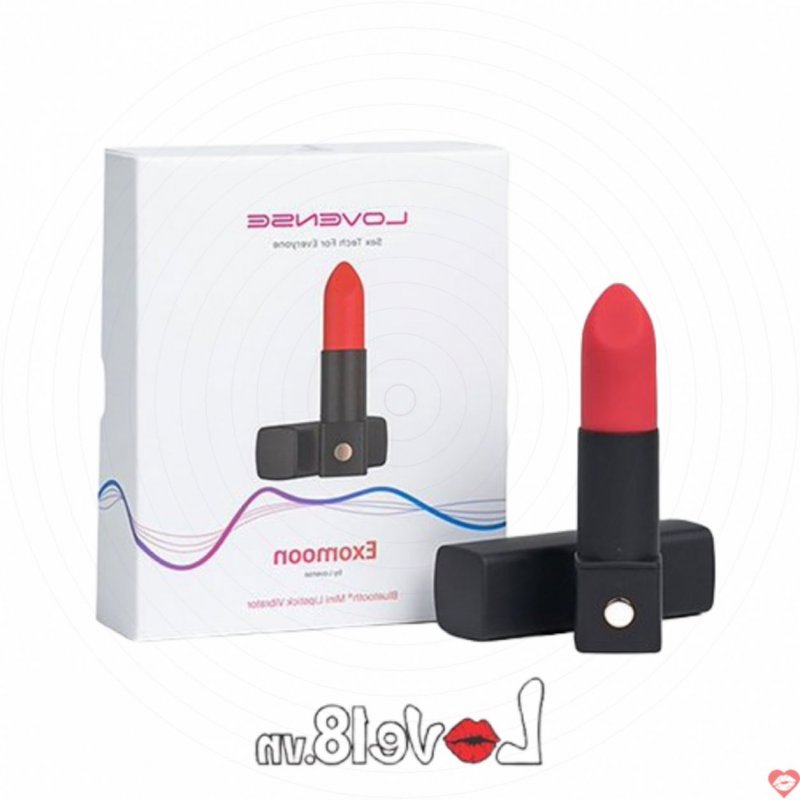 Máy rung cao cấp hình thỏi son Lovense Exomoon – Điều khiển qua app