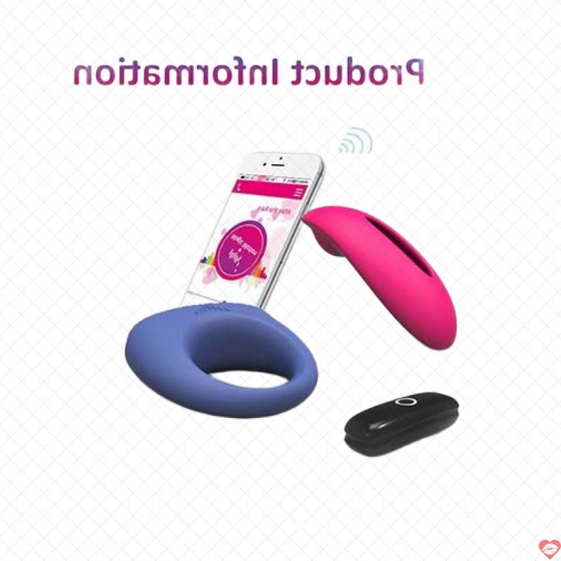 Combo vòng đeo dương vật và trứng rung gắn quần lót – Điều khiển qua app