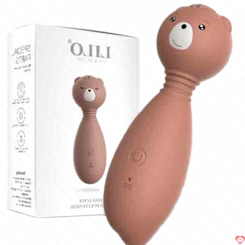 Chày rung massage hình gấu LiLo 12 chế độ