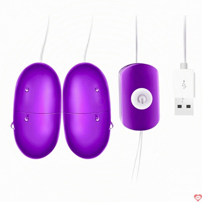 Trứng rung 2 đầu cắm điện trực tiếp cổng usb