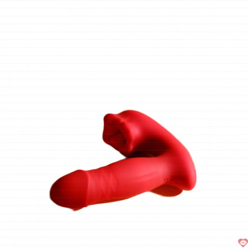 Đồ chơi tình dục nữ massage 2in1 rung liếm