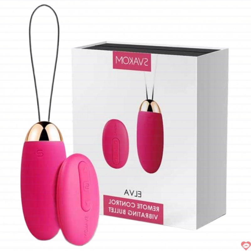 Trứng Rung Svacom Elva Điều Khiển Từ Xa Rung Mạnh Kích Thích 
