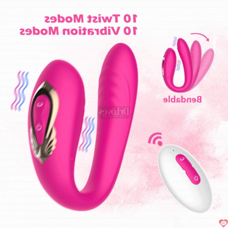 Trứng Rung Chữ U – Rung 10 Chế Độ Điều Khiển Từ Xa