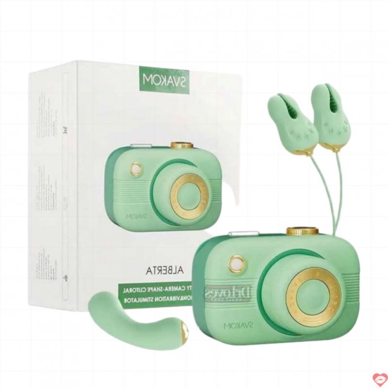 Máy Rung Massage Svakom ALBERTA 3in1 Cao Cấp