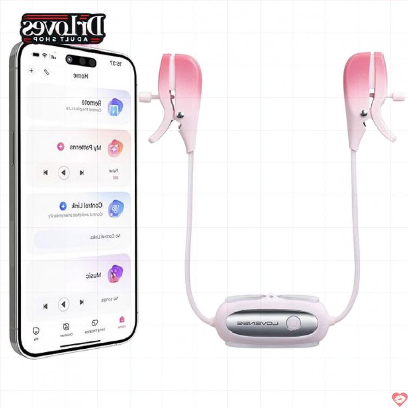 Máy rung Lovense Gemini kẹp ti siêu mạnh mẽ điều khiển app 
