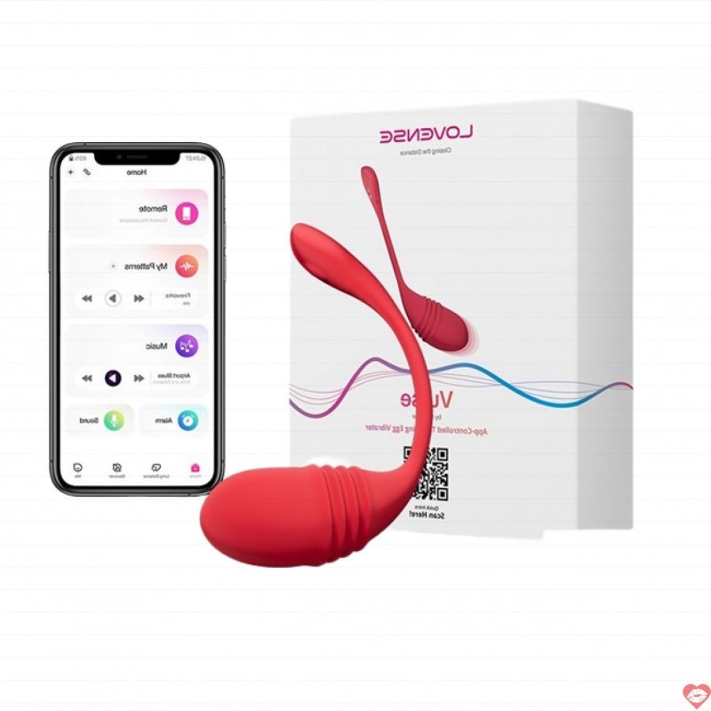 Lovense Vulse trứng rung cao cấp thụt tự động điều khiển qua App