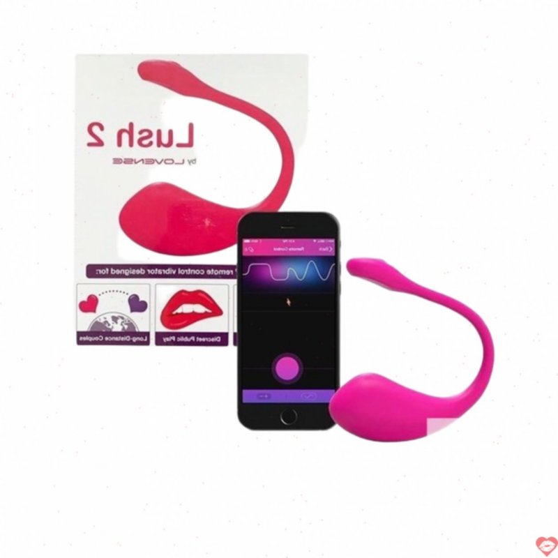 Lovense Lush 2 trứng rung thông minh điều khiển từ xa không giới hạn khoảng cách
