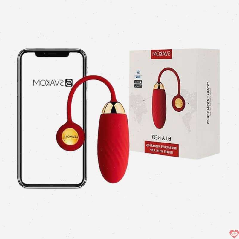 Trứng rung điều khiển từ xa tương tác qua app Svakom Ella Neo
