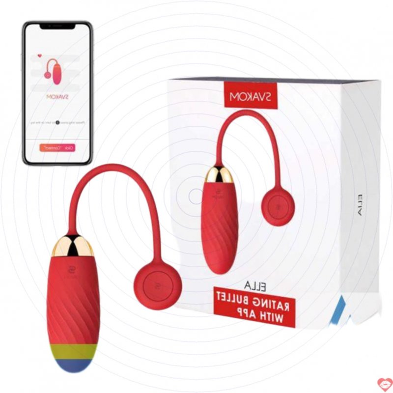 Trứng rung siêu mạnh điều khiển bằng điện thoại smartphone Svakom Ella