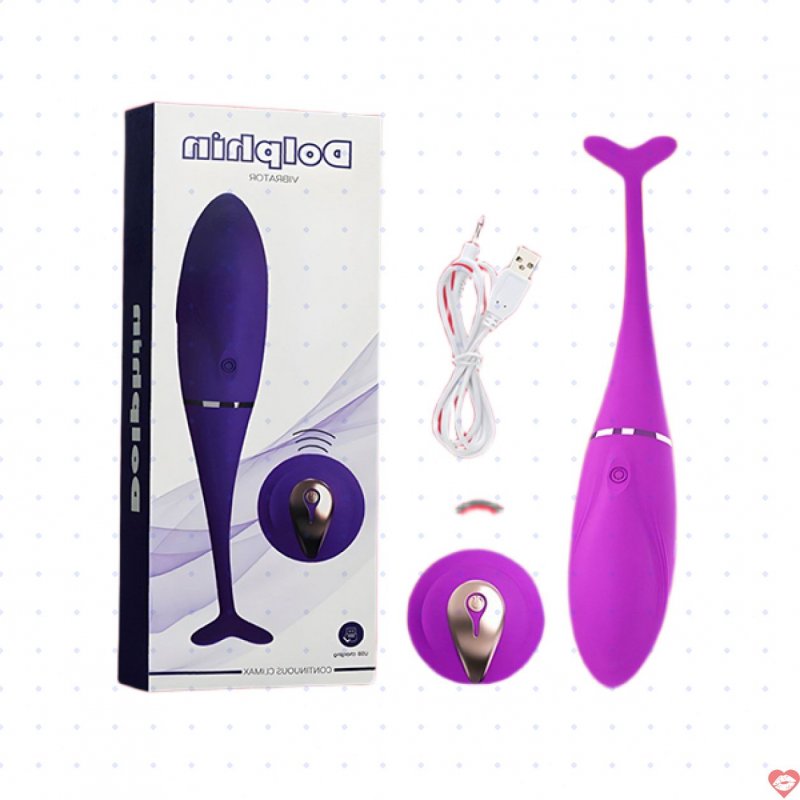 Trứng rung cá heo Dolphin dktx không dây