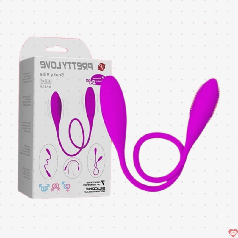 Trứng rung 2 đầu dài Pretty Love Snaky Vibe