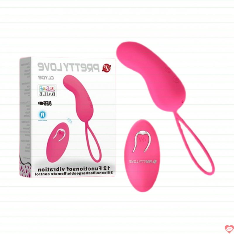 Trứng rung Pretty Love Clyde điều khiển từ xa 12 chế độ